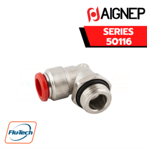 AIGNEP Series 50116 - ORIENTING ELBOW MALE ADAPTOR (PARALLEL)