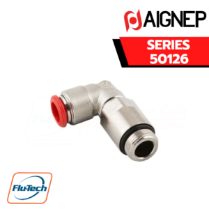 AIGNEP Series 50126 - EXTENDED ORIENTING ELBOW MALE ADAPTOR (PARALLEL)
