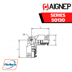 AIGNEP Series 50130 - ELBOW CONNECTOR