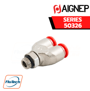 AIGNEP Series 50326 - Y CONNECTOR MALE ADAPTOR (PARALLEL)