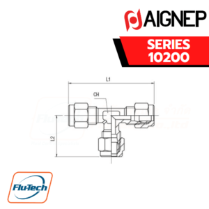 Aignep - 10200-TEE CONNECTOR