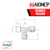 Aignep - 10230-TEE MALE ADAPTOR OFF SET LEG