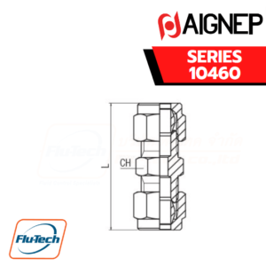 Aignep - 10460-STRAIGHT CONNECTOR
