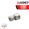 Aignep - 10500-STRAIGHT FEMALE ADAPTOR