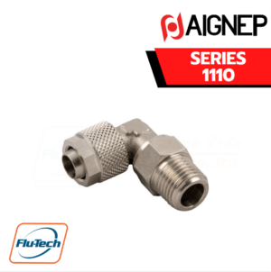 Aignep - 1110 -ORIENTING ELBOW MALE ADAPTOR (TAPER)