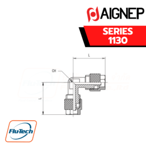 Aignep - 1130 -ELBOW CONNECTOR