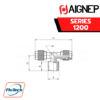 Aignep - 1200 -TEE MALE ADAPTOR (TAPER) - CENTRE LEG