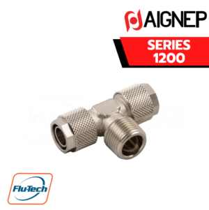 Aignep - 1200 -TEE MALE ADAPTOR (TAPER) - CENTRE LEG