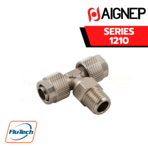 Aignep - 1210 -ORIENTING TEE MALE ADAPTOR (TAPER) - CENTRE LEG