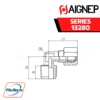 Aignep - 13280 -ELBOW MALE ADAPTOR