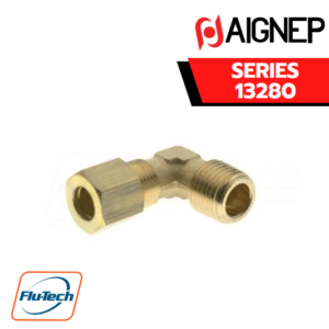 Aignep - 13280 -ELBOW MALE ADAPTOR