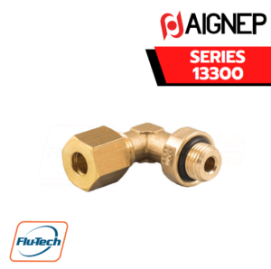 Aignep - 13300 -ORIENTING ELBOW MALE ADAPTOR