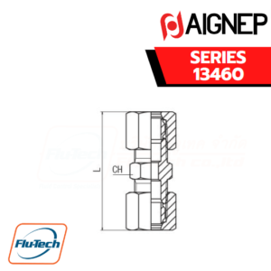 Aignep - 13460 -STRAIGHT CONNECTOR