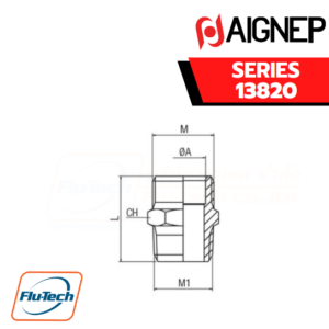 Aignep - 13820 -NIPPLE