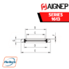 Aignep - 1613 -STEEL AND NBR CENTERING BIMATERIAL WASHER