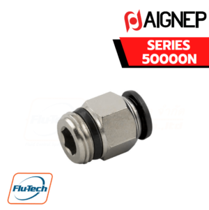 Aignep - 50000N -STRAIGHT MALE ADAPTOR -UNIVERSAL SHORT