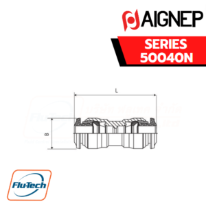 Aignep - 50040N -STRAIGHT CONNECTOR-1