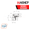 Aignep - 50106N -ORIENTING ELBOW FEMALE ADAPTOR