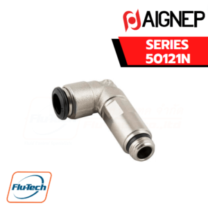 Aignep - 50121N -ORIENTING ELBOW MALE ADAPTOR (PARALLEL)