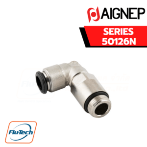 Aignep - 50126N -EXTENDED ORIENTING ELBOW MALE ADAPTOR (PARALLEL)