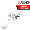 Aignep - 50216N -ORIENTING TEE MALE ADAPTOR (PARALLEL)-CENTRE LEG