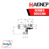 Aignep - 50223N -ORIENTING TEE MALE ADAPTOR “UNIVERSAL SHORT” OFF - SET LEG