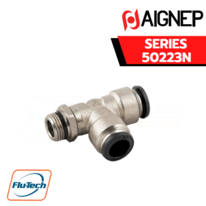 Aignep - 50223N -ORIENTING TEE MALE ADAPTOR “UNIVERSAL SHORT” OFF - SET LEG