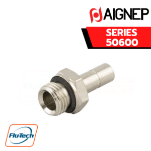 ข้อต่อลม ฟิตติ้ง Aignep - 50600 - MALE ADAPTOR PARALLEL