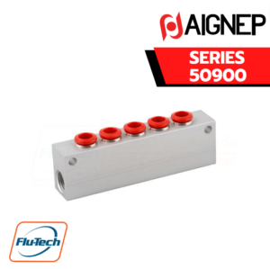 Aignep - 50900-ALUMINIUM MANIFOLD 5 WAYS