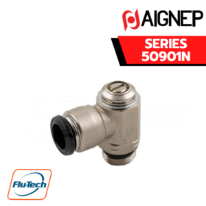 Aignep - 50901N-ORIENTING FLOW REGULATOR FOR CYLINDER “UNIVERSAL SHORT” WITH BLACK RELEASE