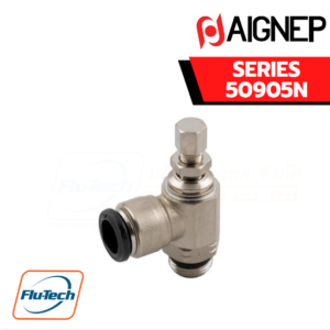 Aignep - 50905N-ORIENTING FLOW REGULATOR FOR CYLINDER “UNIVERSAL SHORT” WITH BLACK RELEASE-1