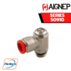 Aignep - 50910-ORIENTING FLOW REGULATOR FOR VALVE “UNIVERSAL SHORT”