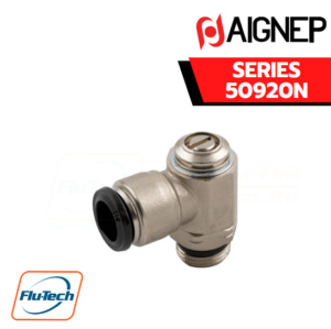 Aignep - 50920N-ORIENTING BI-DIRECTIONAL FLOW REGULATOR “UNIVERSAL SHORT” WITH BLACK RELEASE