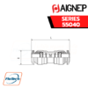 ข้อต่อตรงชน Aignep - 55040 -STRAIGHT CONNECTOR