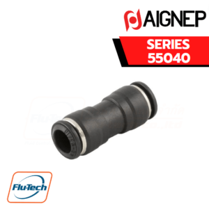 ข้อต่อลม ฟิตติ้ง ข้อต่อตรงชน Aignep รุ่น 55040 -STRAIGHT CONNECTOR