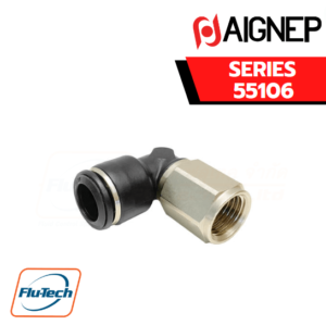 Aignep - 55106 -ORIENTING ELBOW FEMALE ADAPTOR (PARALLEL)