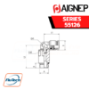 Aignep - 55126 -EXTENDED ORIENTING ELBOW MALE ADAPTOR (PARALLEL)-1