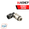 Aignep - 55126 -EXTENDED ORIENTING ELBOW MALE ADAPTOR (PARALLEL)-1