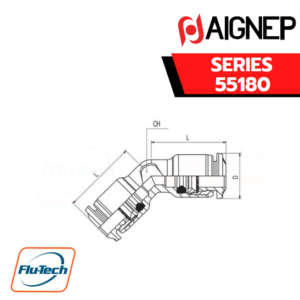 Aignep - 55180 45° ELBOW CONNECTOR