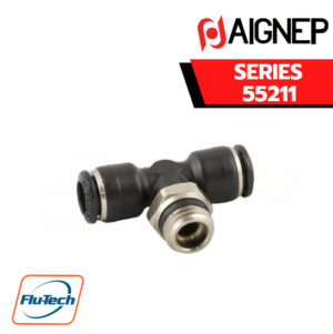 Aignep - 55211 ORIENTING TEE MALE ADAPTOR “UNIVERSAL SHORT” - CENTRE LEG