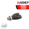 Aignep - 55325 -ORIENTING Y MALE ADAPTOR (PARALLEL)