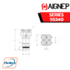 Aignep - 55340 Y CONNECTOR ORIENTING MALE ADAPTOR “UNIVERSAL SHORT”