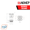 Aignep - 55345 Y CONNECTOR ORIENTING MALE ADAPTOR (PARALLEL)