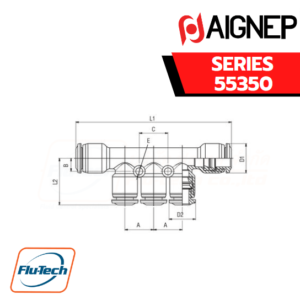 Aignep - 55350 REDUCTION MANIFOLD-1