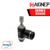 ข้อต่อลม ฟิตติ้ง ข้อต่อปรับลม Aignep - 55905-ORIENTING FLOW REGULATOR FOR CYLINDER “UNIVERSAL SHORT”