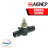 Aignep - 55955-TUBE IN-LINE NEEDLE VALVE (BI-DIRECTIONAL FLOW)