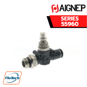 Aignep - 55960-MALE “UNIVERSAL SHORT” - TUBE IN-LINE FLOW CONTROL (BI-DIRECTIONAL FLOW)