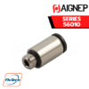Aignep - 56010 -STRAIGHT MALE ADAPTOR (PARALLEL) WITH EXAGON EMBEDDED