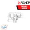 Aignep - 56215 -ORIENTING TEE MALE ADAPTOR (PARALLEL) - CENTRE LEG