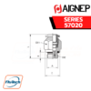 Aignep - 57020 -STRAIGHT MALE ADAPTOR (PARALLEL)